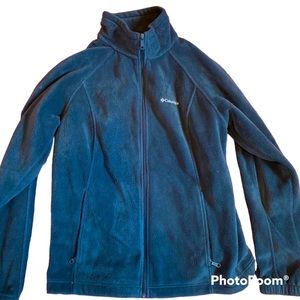 Columbia Women’s fleece Jacket, Navy Blue, Size L